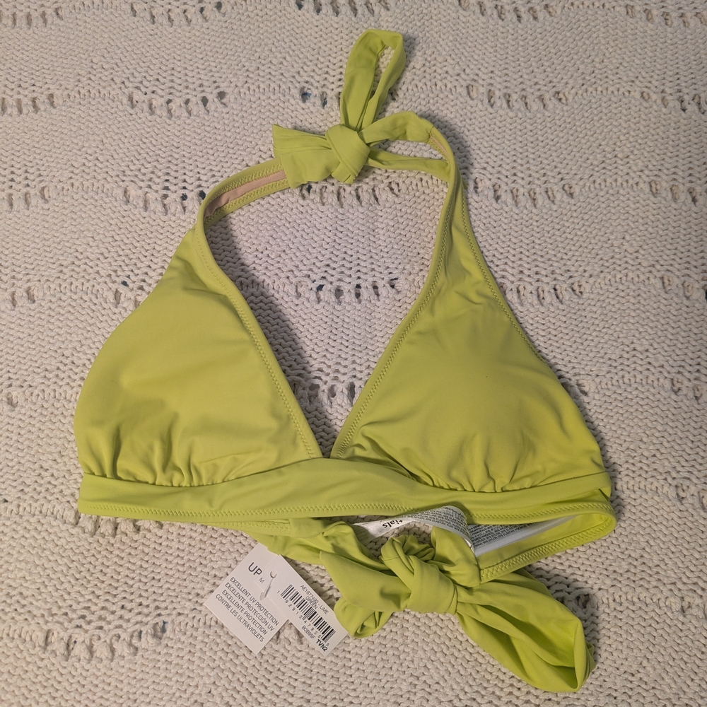 Amazon Essentials Light Green Bikini Top